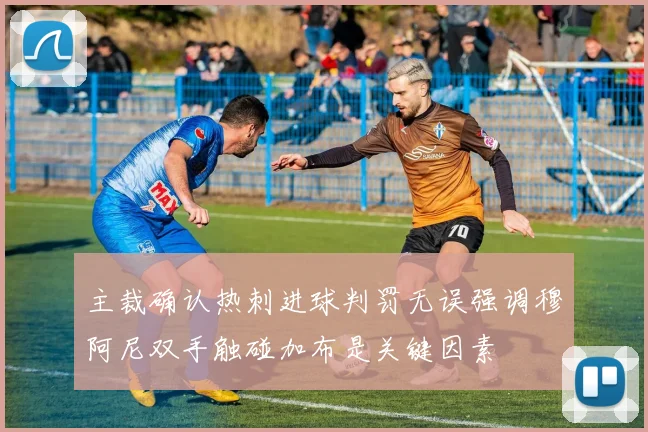 主裁确认热刺进球判罚无误强调穆阿尼双手触碰加布是关键因素